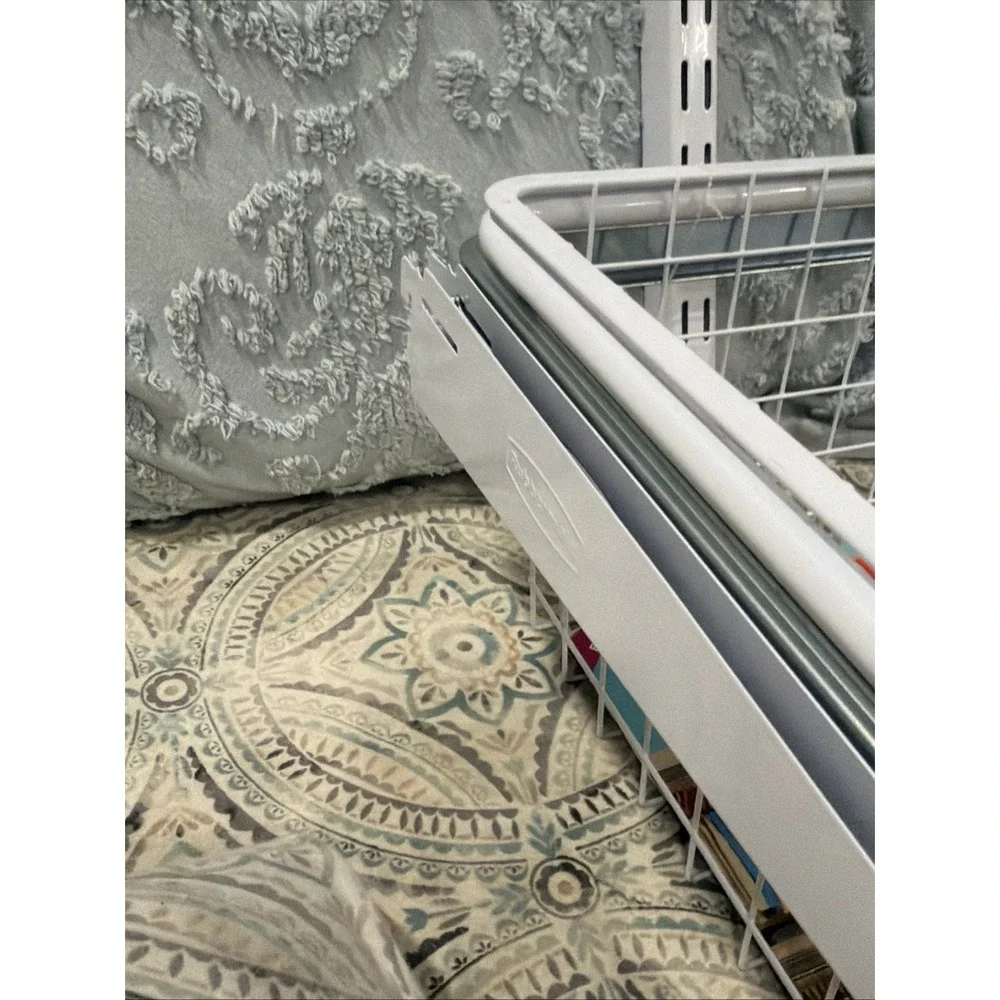 Rubbermaid HomeFree Series Drawer White 7 1/4 ″ x 23½″  No-Cut Closet Insert